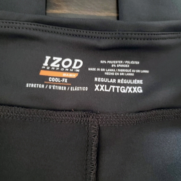 IZOD  Perform Cool-FX Wide Band Stretch Yoga Style Pant EUC Sz XXL - Picture 4 of 7